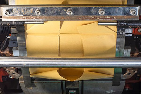 Máquina para Fabricar Bolsas de Papel SOS, con Impresora Flexográfica de 2 Colores