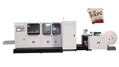 Máquina para Fabricar Bolsas de Papel, Planas con Fuelle