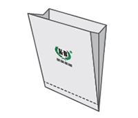 Máquina para Fabricar Bolsas de Papel, Planas con Fuelle