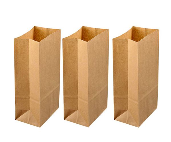 Bolsa de Papel de Fondo Plano (Bolsa SOS)