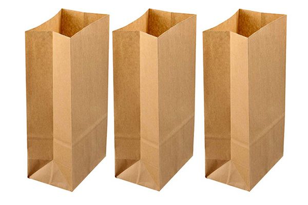 Bolsa de Papel de Fondo Plano (Bolsa SOS)