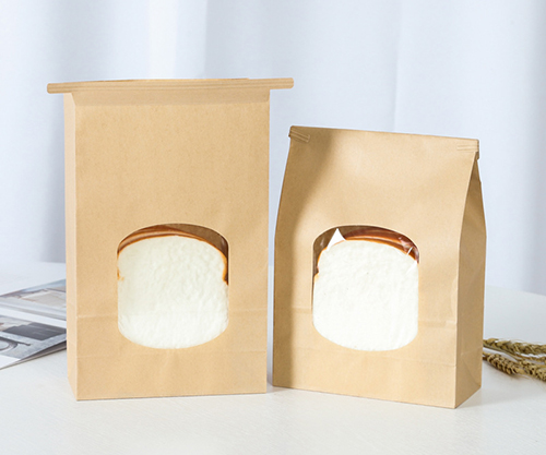 Bolsa de Papel con Fondo Cuadrado y Cierre de Alambre